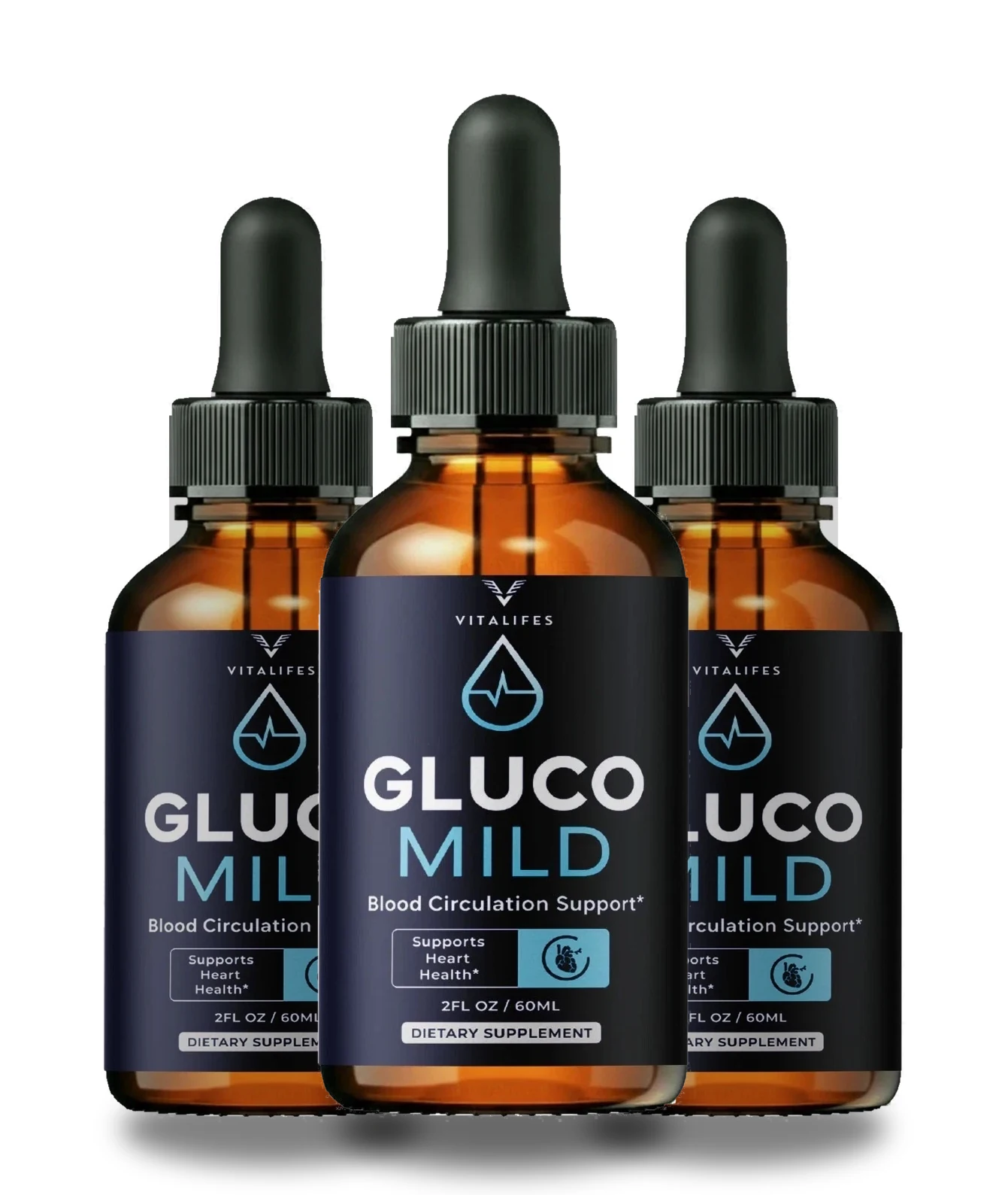 The Gluco Mild 3 bottles pack