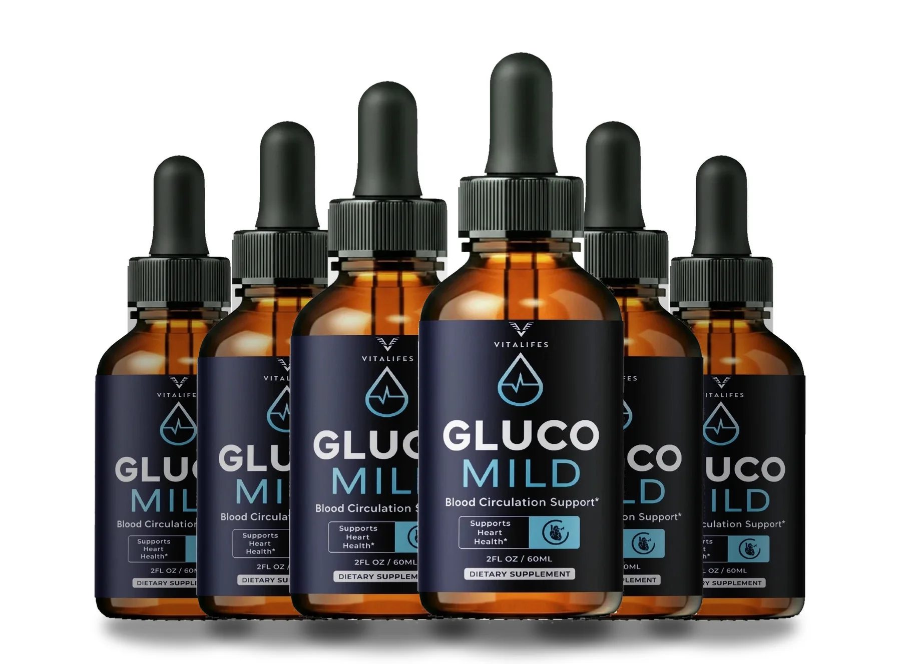 The Gluco Mild 6 bottles pack